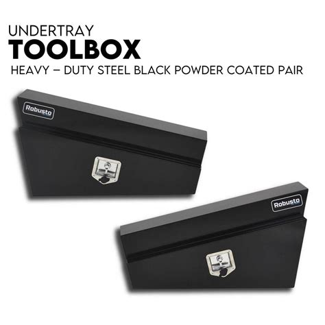 900mm black steel under tray tool box|900mm under tray tool box.